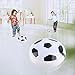 MMOO Air Power Soccer Children Toys Training Football Indoor Outdoor Disk Hover Ball Game with Foam Bumpers and Light Up LED Lights White