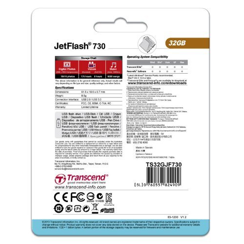 Transcend Information 32gb Jetflash 730