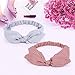 Hogoo 6 Pcs Headbands Vintage Stripe Pattern Elastic Printed Bow Tie Head Wrap Stretchy Hairband for Women