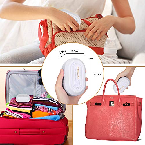 CPAP Cleaner and Sanitizer Cleaning Machine - JALIELL Portable Mini CPAP Mask Cleaner for CPAP Machine, Cushion & Tubing