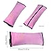 2PC Seat Belt Pillow for Kids, Car Seat Pillow Neck Rest for Kids, Kids Travel Pillow for Car Seat, Kids Seatbelt Pillow, Toddler Infant Safety Support Shoulder Flat Pad, Seat Belt Strap Covers in Car