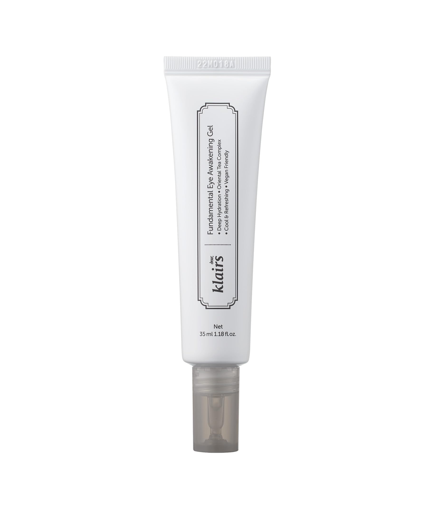 DearKlairs Fundamental Eye Awakening Gel 35ml | Vegan, Improves dark circles with de-puffing and anti-oxidizing for bags, puffy under eye treatment for women