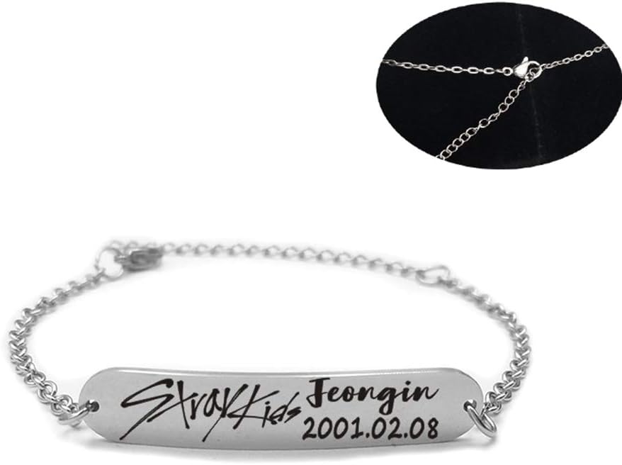 Youyouchard Kpop Straykids Straykids I am WHO Bracelet Wristband Straykids Signature Bracelet Adjustable Fashion Jewelry