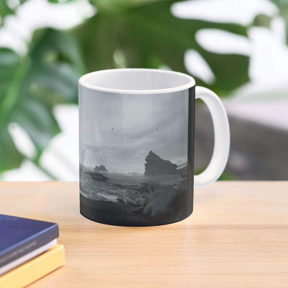 Stranding Fanart Death Kojima Best 11 Ounce Ceramic Coffee Mug Gift
