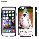 Spots8® Heavy Duty Slim Fit Case for iPhone 6S & iPhone 6 [Baseball Ball]