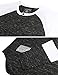 ZIMEGO Men's 3/4 Sleeve Baseball Football College Raglan Henley Athletic T-Shirt