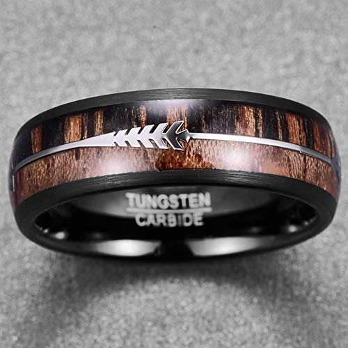 Vakki Herren Ring Hawaii Koa Holz – Bild 4