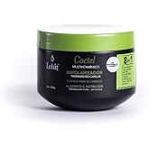 Lehit - Coctel 8 En 1 Multivitaminico Repolarizador Tratamiento Capilar Cuidado Para El Cabello Alimento Y Nutricion Reparacion Total Anticaida - Repolarizer Treatment Cocktail