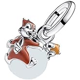 ZURWTCH Mickey Christmas Wreath Charm Fit Women Bracelet Necklaces Fashion Gifts 925 Sterling Silver DIY Jewelry