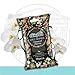 Ultra Compact Natural Wet Wipes - Alcohol Free to Body and Hand Cleaning Wipes - Great for Camping, Travel and Personal Hygiene - Carnaval Fragrance Cleansing Cloths (Pack of 9)