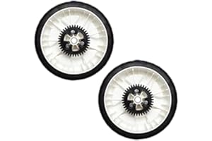 115-4695 Lawn Mower Rear Wheels Replacement 8" For Toro 22In Push Mowers 20332 20332C 20333 20333C Plastic Drive Wheel Plasti