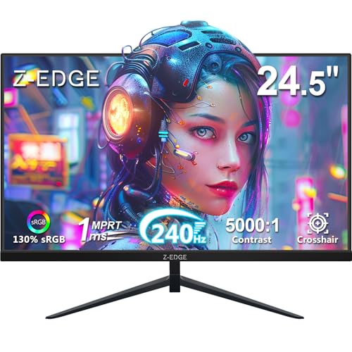 Z-Edge 24.5 inch FHD Gaming Monitor