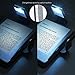 Book Lights, SOONHUA LED eBook Reading Lights USB Rechargeable with Clip Bookmark and 2-Grade Adjustable Brightness Reading Lamp