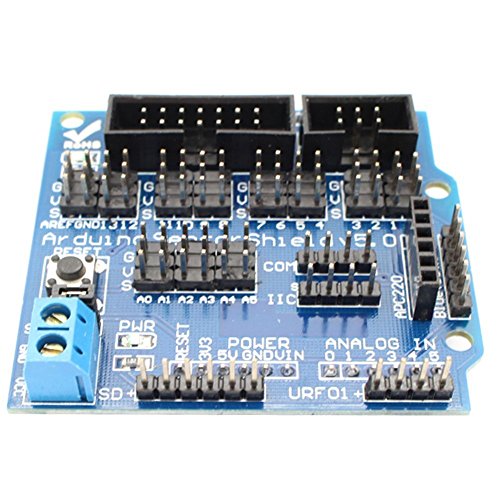 Digital Analog Module V5 Sensor Shield Servo Motor for Arduino UNO MEGA Duemilanove by Atomic Market