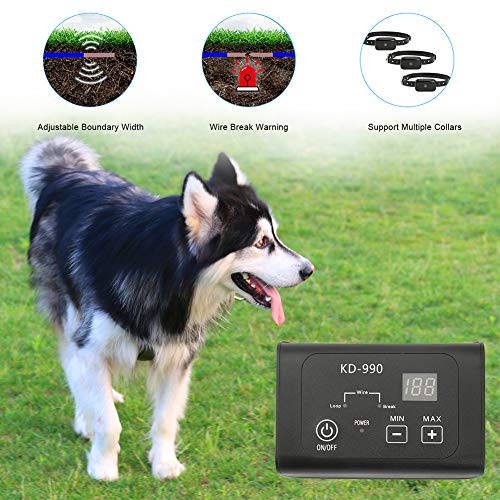 TTPet Inground/Aboveground Electric Dog Fence, Pet Containment System