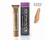 Dermacol High Cover Make-up Foundation Waterproof Hypoallergenic Foundation Authentic - #222