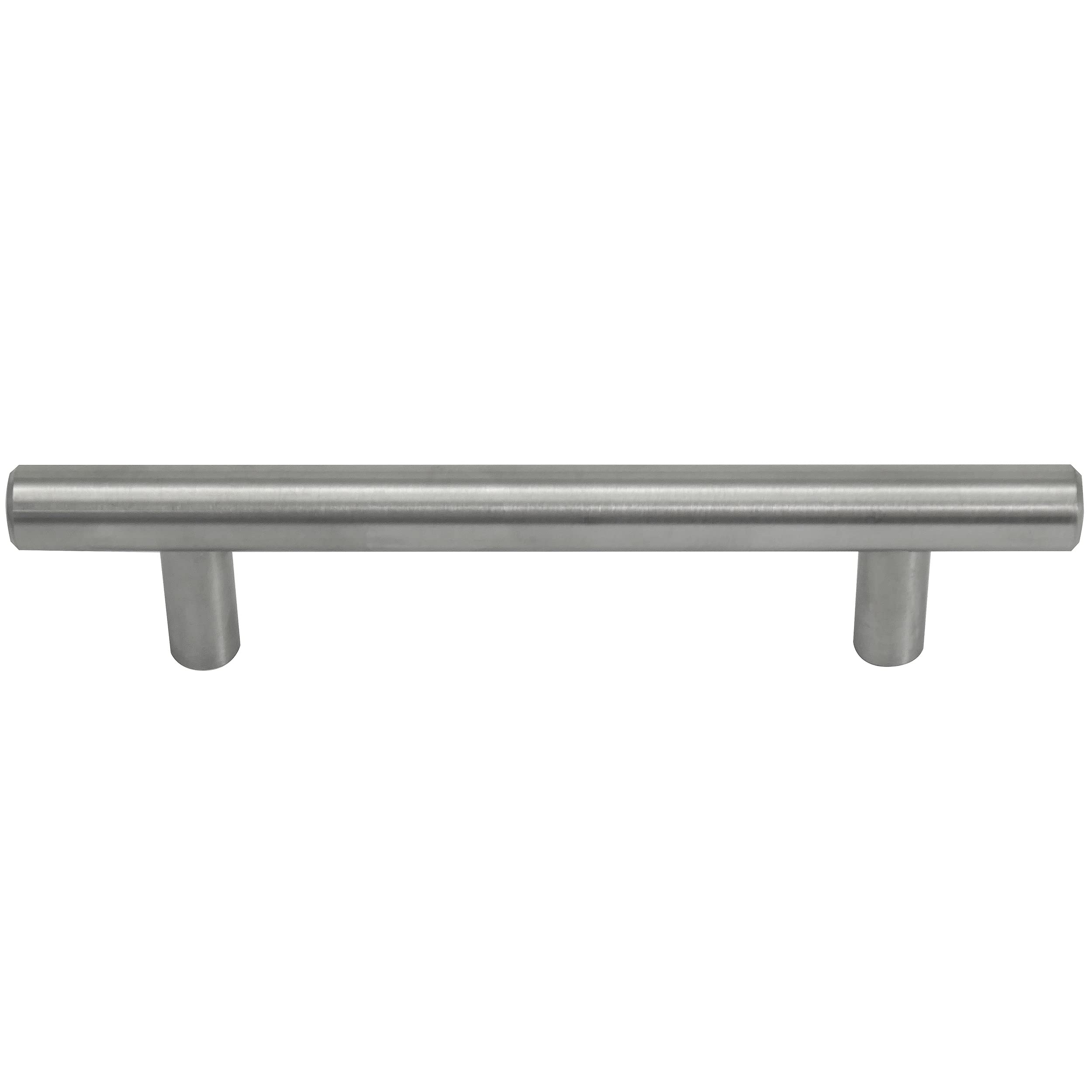 Laurey 89001 96mm (3-3/4") Melrose T-Bar Pull- Solid Stainless Steel