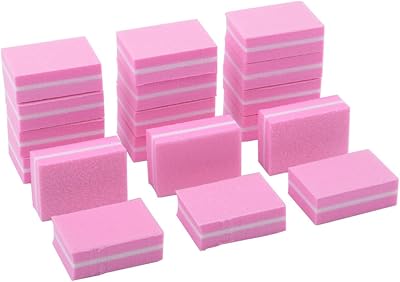 luoshaPUCY 20 Pcs Nail Buffer Blocks Professional Sanding for Gel Natural Nails