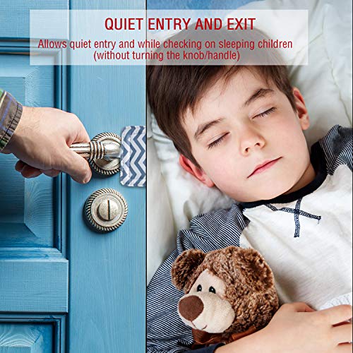 6 Pieces Door Silencer Door Jammer Door Closer Cushion with Elastic