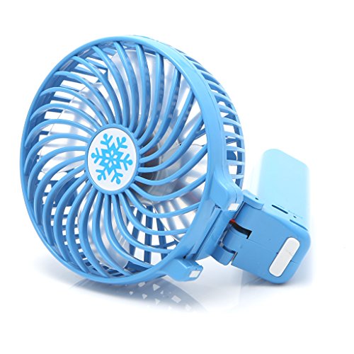 BYNNIX Foldable Handheld Mini Fan USB Power Rechargeable Battery Operated Hand Bar Fans