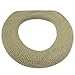 Warm-n-Comfy Soft Toilet Seat Cover - Plush & Thick Fabric Toilet Seat Warmer for Round & Elongated 14x18