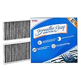 Spearhead Premium Breathe Easy Cabin Filter, Up to 25% Longer Life w/Activated Carbon (BE-553)