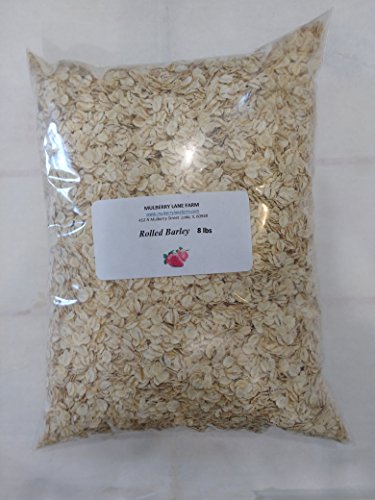 Rolled Barley Flakes 8 Pounds (Eight lbs), All Natural, Non-GMO, BULK - Thumbnail 6