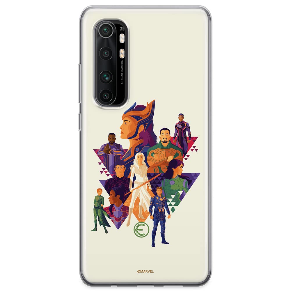 ERT GROUP mobile phone case for Xiaomi MI NOTE 10 Lite original and officially Licensed Marvel pattern Eternals 007 optimally adapted to the shape of the mobile phone, case made of TPU
