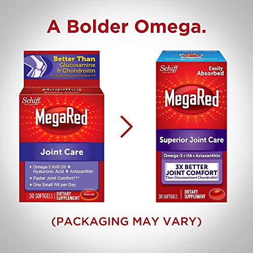 Omega3 Krill Oil and Joint Supplement 353mg, Megared Joint Care