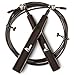 Jump Rope Effective for Workout, Speed Training, Double Unders, Boxing, MMA and Fitness - Adjustable for Adults and Kids w/ Bearing Balls - Carry Bag Included and 3 Premium Bonus eBooks by FitEat.