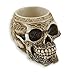 Zeckos Celtic Knot Skull Pen Holder