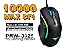 ZD Talentech Ember Plus [10,000 DPI] Ergonomic USB Wired RGB Gaming Mouse Mice for PC/Laptop(Windows 10/8/7/XP), Linux, 7 Programmable Buttons, PMW3325 Sensor, MMO/MOBA/FPS – [Black]thumb 2