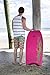 Lucky Bums Body Board with EPS Core Slick Bottom and Leash for Kids and Adults