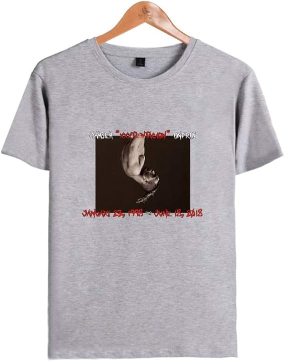 Amazon 記念シャツ Tシャツ Xxxtentacion インナーシャツ おしゃれティーシャツ メンズファッション Uネック 半袖 夏服 ギフト 誕生日プレゼント Tシャツ カットソー 通販