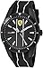 Ferrari Men's Red Rev Quartz Watch with Silicone Strap, Black, 21 (Model: 830495)