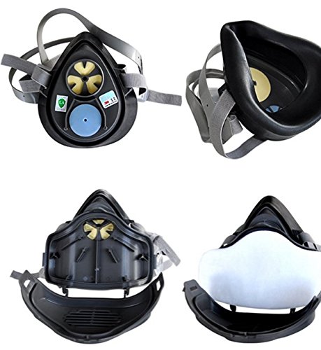 3 in 1 Suit Dust Paint Spraying Filter for 3M 3200 Respirator Gas Mask
