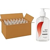 24pcs Hand Sanitizer = 500ml - 75% Alcohol with Pump. 99.9% effective. – With Moisturizer & Vit E. Rinse-Free Formula – Ideal