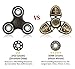 Buylen For Crusader Tri-Spinner Fidget Kirsite EDC ADHD Focus Toy With Longer Rotation and Super Stable, High Speed Small Bearing Anxiety Relief Toys