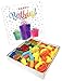 Happy Bites Happy Birthday Gummi Candy Gift Box with Gummi Bears, Sour Neon Gummi Worms, & Peach Gummi Rings - Gluten Free, Fat Free, Dairy Free