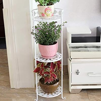 Puesto de plantas Puesto de flores vertical de 3 pisos, soporte de ...