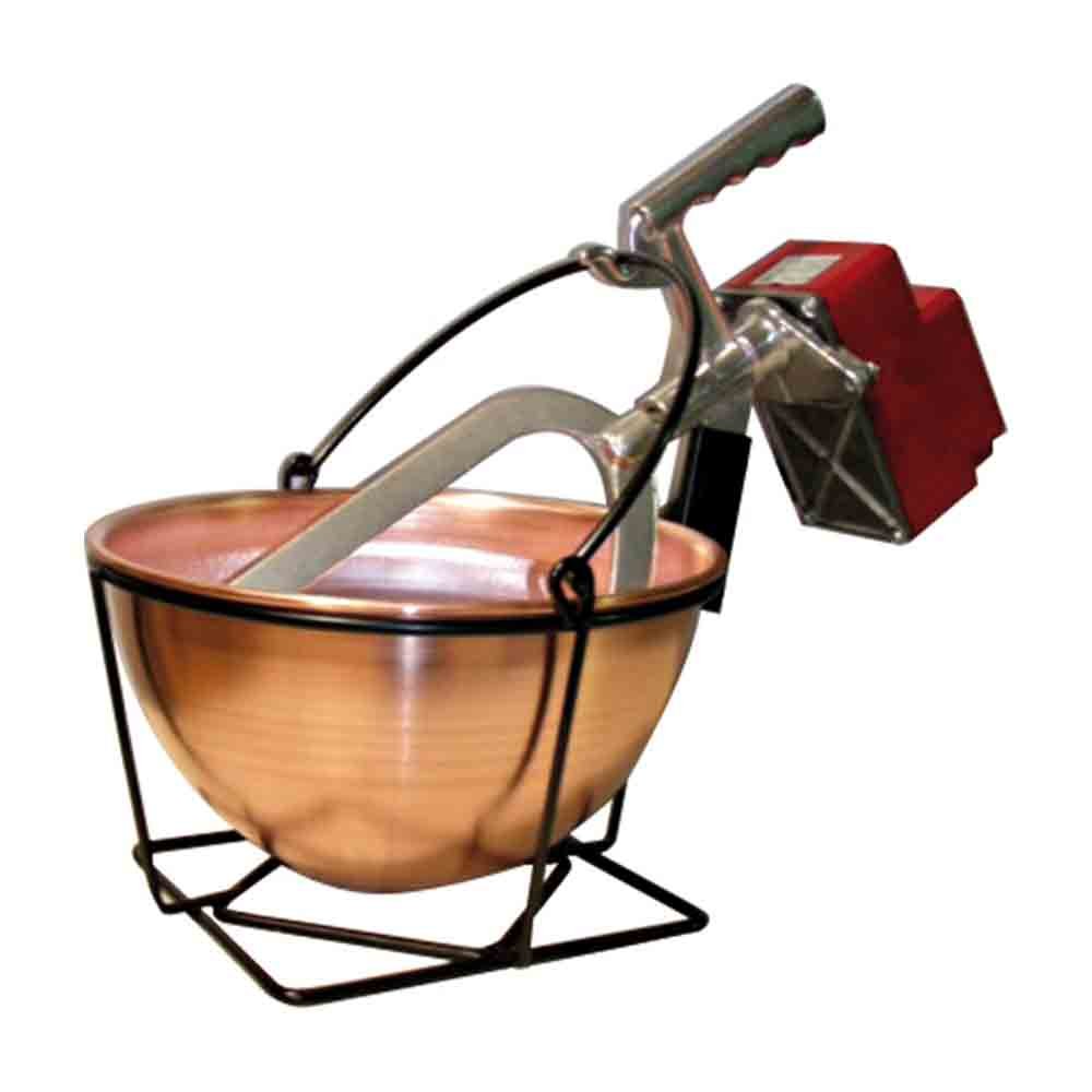 Pentole Agnelli Copper Polenta And Risotto Mixer With Large Pot, 4.5 Litre COCU3165K4,5