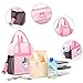 mommore Cute Unicorn Kids Backpack with Insulated Lunch Bag for Boys/Girls, Pink