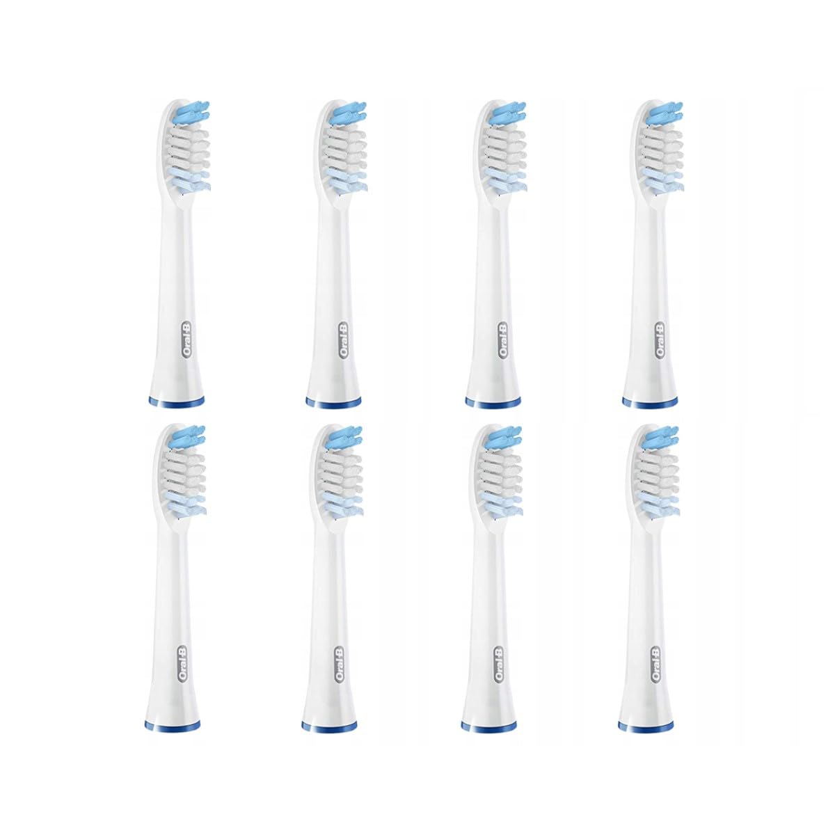 Oral-B Pulsonic Clean Toothbrush Heads for Sonic Toothbrushes, Mailbox Packaging (Pack of 8)