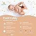 Big Oshi Pack N Play Mattress - Fits All Standard Size Playpens, Playards, and Pack and Plays - 3