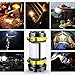 LED Camping Lantern,Flashlights Lanterns,Rechargeable Tent Light,4 Light Modes, 3600mAh Power Bank, IPX4 Waterproof, Perfect for Hurricane Emergency, Outdoor, Hiking and Home