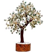 KACHVI Healing Stones Tree Seven Chakra Tree Bonsai Money Tree Home Decor Crystal Gifts Ornaments...