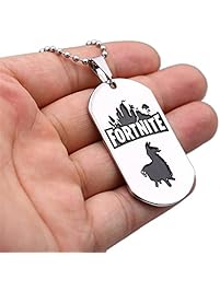 Mapit Llama Loot Fort Video Game Themed Pendant Necklace Novelty Gift