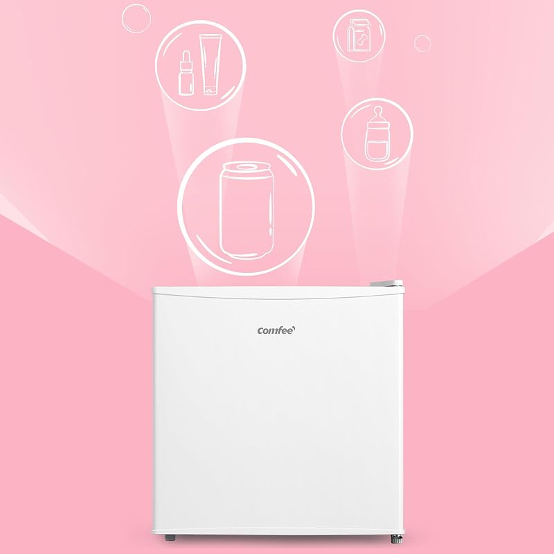 Mini Frigo da Camera 43L con Chiller Box 0-10℃, Bianco