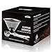 ONME Pour Over Coffee Maker Dirpper 18\8 (304) Stainless Steel Reusable Drip Coffee Filter with A Single Serve Cup Up to 4 Cups