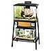 Aqueon Forge Metal Aquarium Stand, 24 by 12-Inch, Black